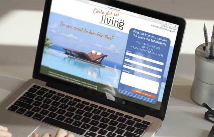Costa del sol Living website