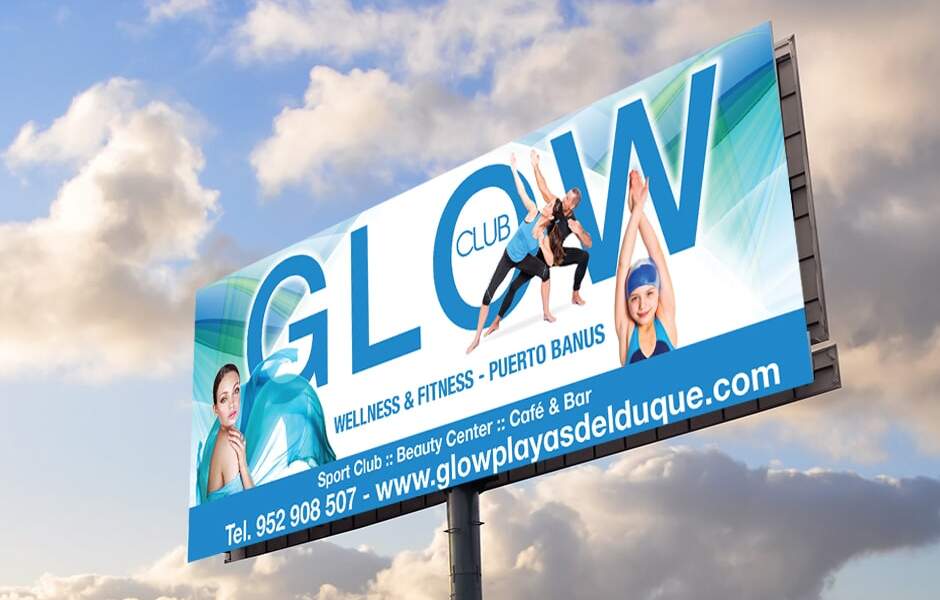 Glow billboard