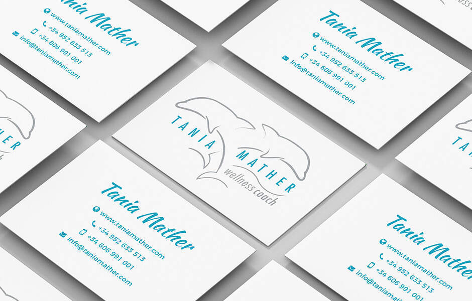 Tania Mather business card