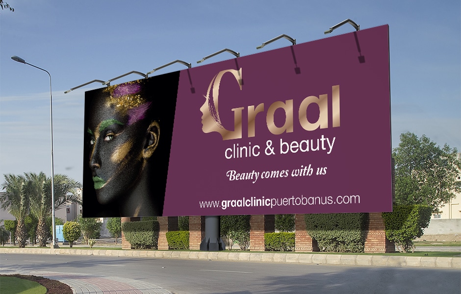 Graal Clinic billboard