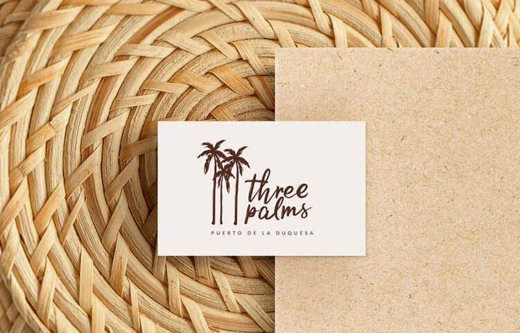 Three Palms Boutique Business Card