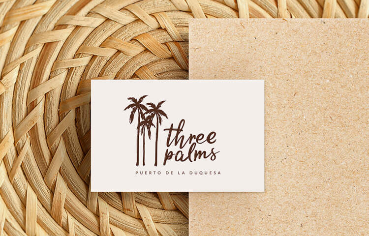 Three Palms Boutique Business Card