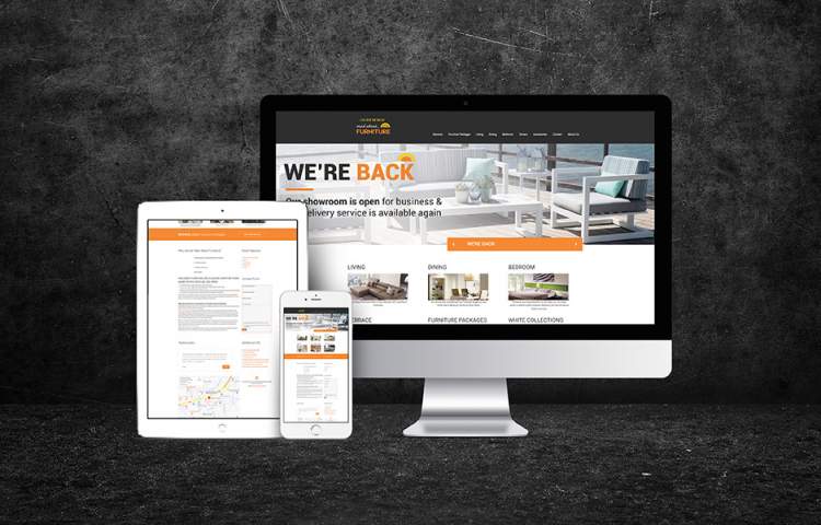 Mad About Furniture website overview