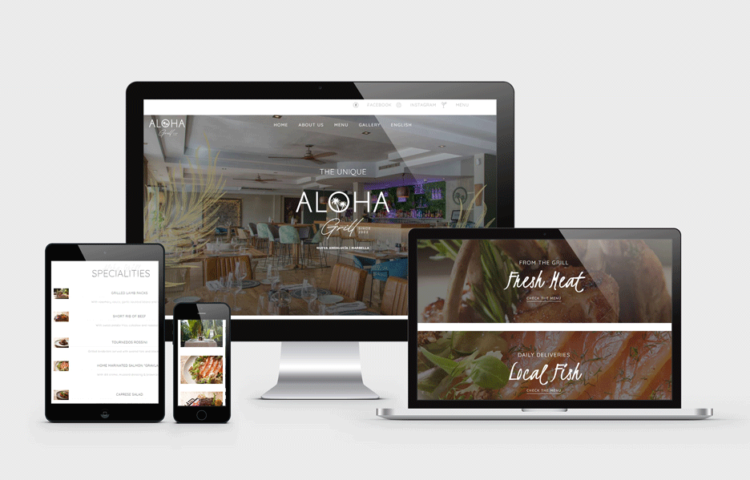 Aloha website overview
