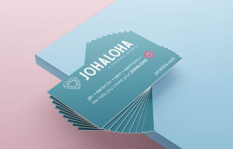 Johaloha business card
