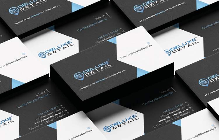 Deluxe Detail business card