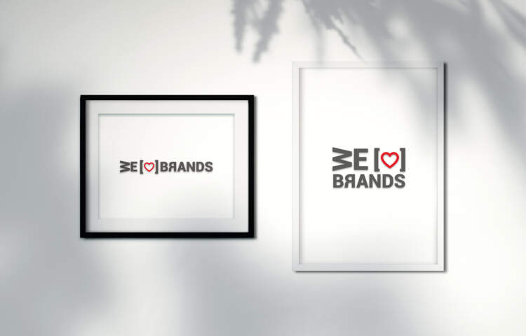 We Love Brands photo in a frame