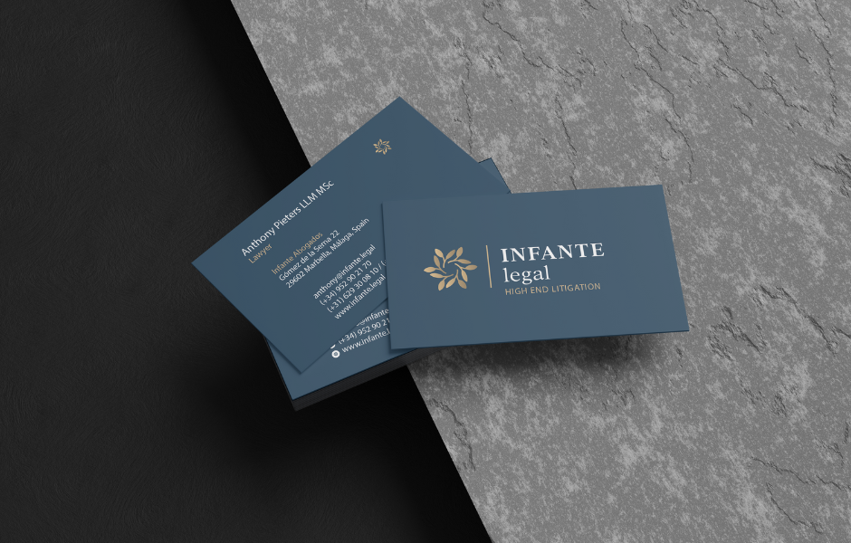 Infante Legal business cards