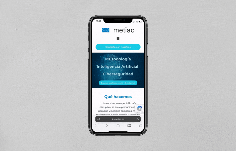 Metiac Phone Website