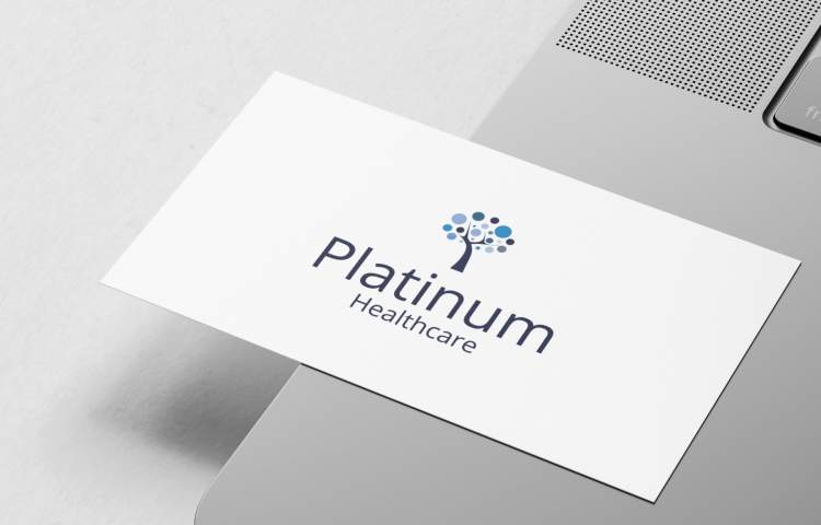 Platinum Healthcare Business Card