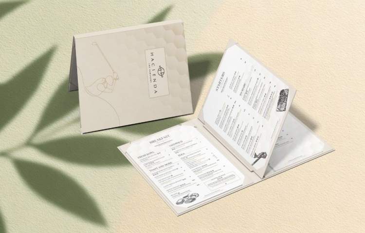 Menu Hacienda Los Naranjos - Redline Company