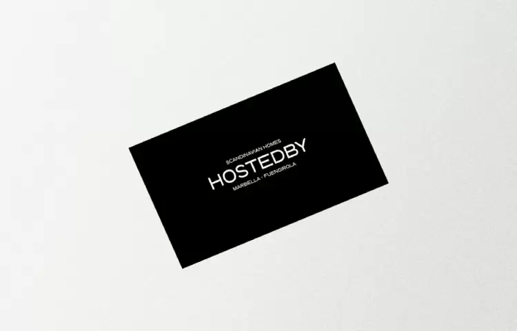 Hosted By Business Card