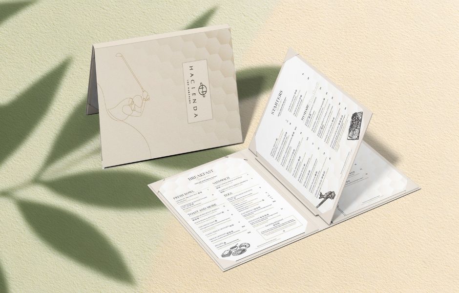 Menu Hacienda Los Naranjos - Redline Company