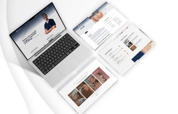 Website pages Marco Ranieri - Redline Company